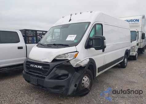 2023 Ram Promaster 2500 High Roof 159 Wb z USA, uszkodzony, nr VIN 3C6LRVDG8PE583255